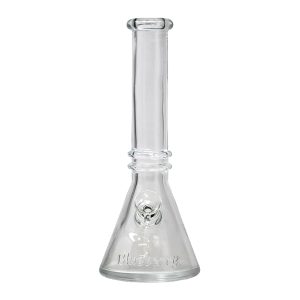 10″ Blueberry Double Ring Soft Glass Beaker Bong