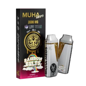 MUHA MEDS RAINBOW BELTS 3500 MG DISPOSABLE