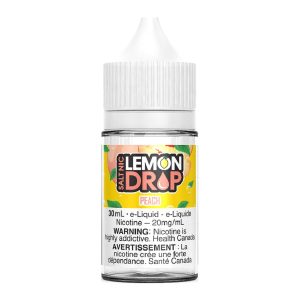 Lemon Drop Salt E-Liquid – Peach 30ml